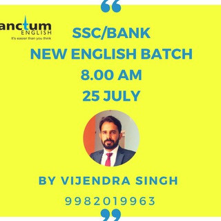 Sanctum English, telegram channel