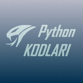 Python Kodları, telegram channel