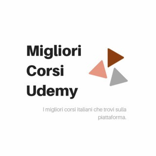 Corsi Udemy Migliori, telegram channel