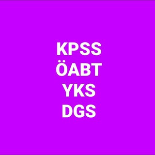 ÖSYM KPSS ÖABT YKS DGS BİLGİ DÖKÜMAN VE PDF ARŞİVİ, telegram channel