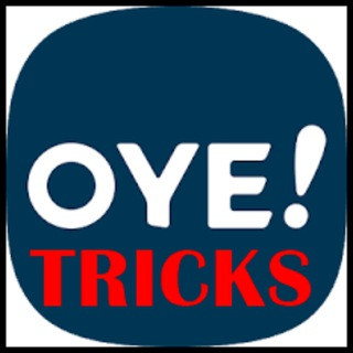 ⭕️ Oye Tricks, telegram channel