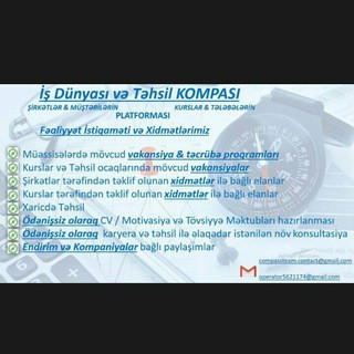 İş və Təhsil Elanları, telegram channel