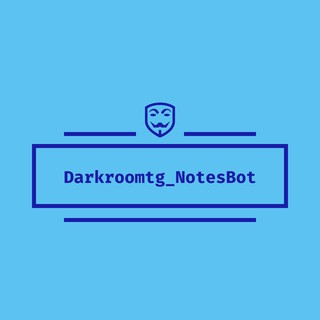 DarkroomTG Notes, telegram bot