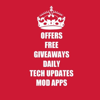 Offers, Giveaways, MOD Apps, Tech Updates and more ....., telegram channel