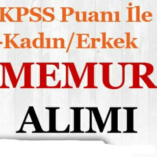 Kamu personel alımları, telegram channel