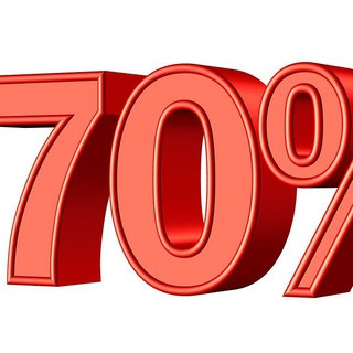 Ofertas 70%: Todas las ofertas que buscas con 70% de descuento o más!, telegram channel
