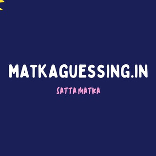 MatkaGuessing.in, telegram group