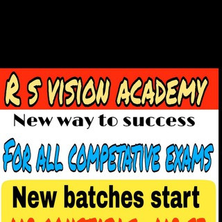 Mp constable Rs vision academy, telegram channel