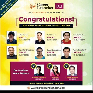 Career Launcher-Raigarh, telegram channel