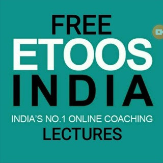 ETOOS LECTURES FOR 11th & 12th, telegram channel