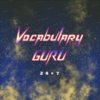 VOCABULARY GURU247, telegram channel