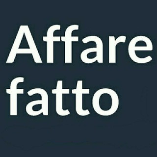 Affare Fatto ™, telegram channel