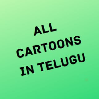 All Cartoons in telugu TSK, telegram channel