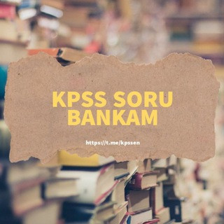 KPSS SORU BANKAM, telegram channel