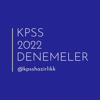 KPSSGRUBUU PDF VE DENEMELER, telegram channel
