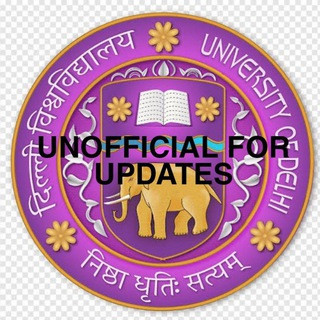 Delhi University Official, telegram channel
