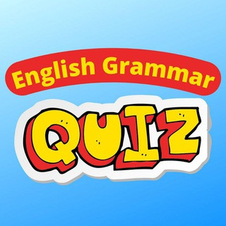 English Grammar Quizzes, telegram channel