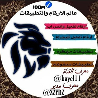 عالم الارقام والتطبيقات, telegram channel