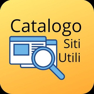Catalogo siti utili, telegram channel