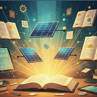 كتب ومراجع طاقة شمسية, telegram channel