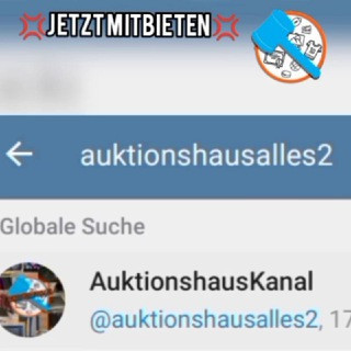 AuktionshausAlles, telegram channel
