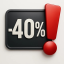 -40% e oltre