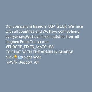 WORLDWIDE FIXED BET, telegram channel