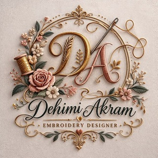 Akram Dehimi - Embroidery Designs, telegram channel