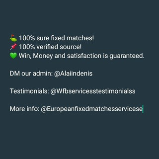 WORLDWIDE FIXED BET, telegram channel