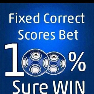 100% CORRECT SCORE, telegram channel