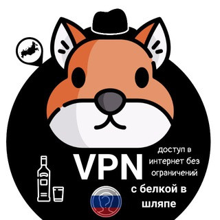 VPN с белкой в шляпе Outline, telegram bot