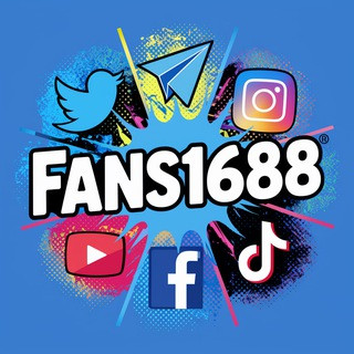 Fans1688 海外社媒一站式服务 | 推特粉丝 | 电报成员 | Instagram刷粉 | Facebook涨粉 | YouTube粉丝, telegram channel