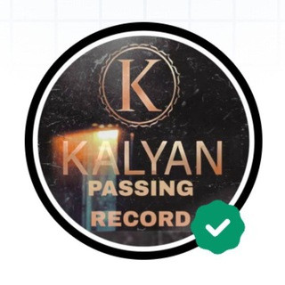 KALYAN PASSING RECORD, telegram channel