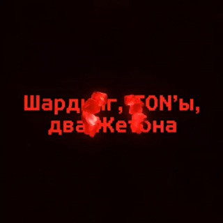 Шардинг, TON'ы, два Жетона ., telegram channel