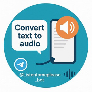 Слушай меня, telegram bot