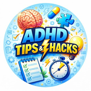 ADHD Tips & Hacks , telegram channel