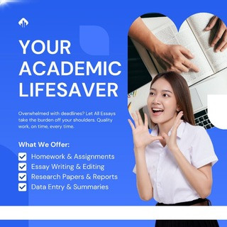 Academic Help & Assignment Writing - [ALL ESSAYS SINGAPORE ], telegram group
