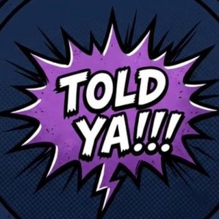 Told Ya!!!, telegram bot