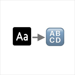 Fonts into Emoji, telegram bot