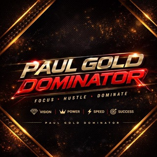 Paul GOLD Dominator, telegram channel