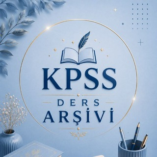 KPSS DERS ARŞİVİ, telegram channel