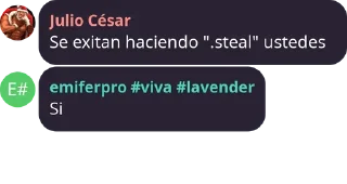 🤯-Julio César Steal Pack 3, Telegram Sticker