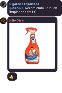 🤯-Julio César Steal Pack 3, Telegram Sticker