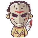 🔪-Tribal Masquerade, Telegram Sticker