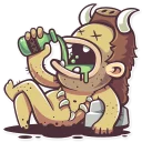 🍺-Tribal Masquerade, Telegram Sticker