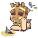 ⌛-Tribal Masquerade, Telegram Sticker
