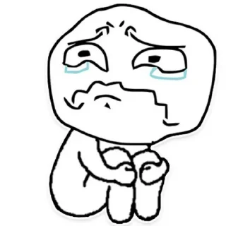 😢-Amir HV ! Memes, Telegram Sticker