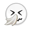 🤧-Albino Emoji, Telegram Sticker