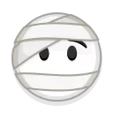 🤕-Albino Emoji, Telegram Sticker