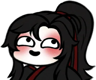 😃-#Ланьпьянь (Art by JIZART), Telegram Sticker
